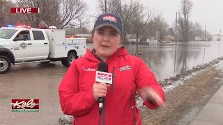Flooding Forces Evacuation At Trailer Park