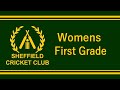 Cricket North West - Female First Grade - Round 12 - Sheffield v Ulverstone