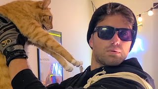 HE TRIED TO STEAL MY CAT!!