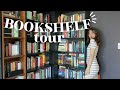 BOOKSHELF TOUR 📚 my cozy home library