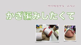 かぎ編みしたくて【本日の手芸】today's handicraft