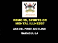Demons, Spirits or mental illness?