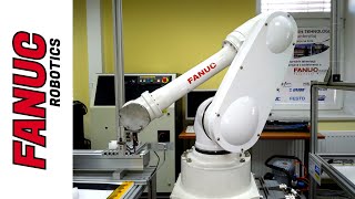 FANUC ROBOT | Hole Drilling Simulation | Robotic Arm M-430iA