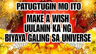 MUSIKA PARA UULANIN KA NG BIYAYA GALING SA UNIVERSE MAKE A WISH#money #affirmation #lawofattraction