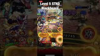 Lv 5 STND Blackbeard 10+ Billion! OPTC 超連携技 Lv 5 黒ひげ與 百億以上！トレクル