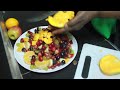 homemade mixed fruit u0026 custard dessert recipe christmas festive edition