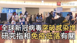 全球新冠病毒突破感染增 研究指和免疫低落有關@globalnewstw