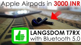 Langsdom T7RX Wireless Earphones Review with Bluetooth 5.0