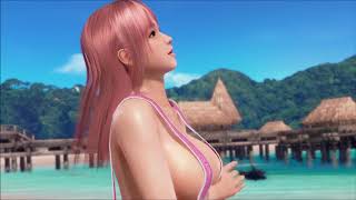 DOAX3 Honoka EVENT PARADISE (ほのか、水着：サンドイッチＤ、髪型：ロング) Sandwich D