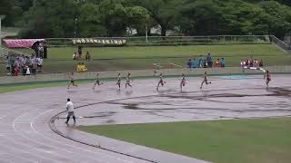 2024.9.14 県高校新人 女子七種200m決勝(速報)