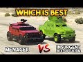 GTA 5 ONLINE : MENACER VS INSURGENT PICK UP CUSTOM (WHICH IS BEST?)