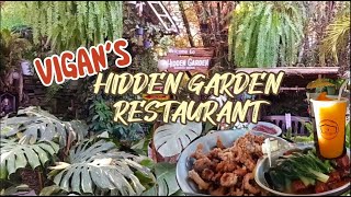 Hidden Garden Restaurant| Dine with pleasure and adventure in Vigan, Ilocos Sur, Philippines