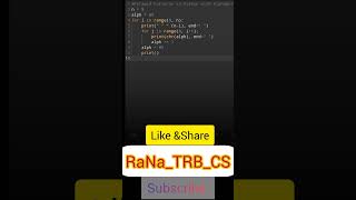 Pyramid pattern in python using alphabets#pythonprogramming #pythonforbeginners #pythonprograms