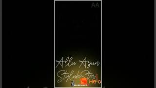 Stylish star allu arjun #Ala vaikuntapuramlo #status#song