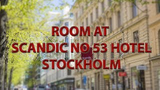 Room at Scandic NO 53 Hotel, Stockholm