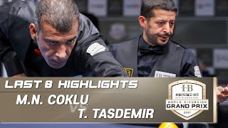 [Hotel Inter burgo Wonju W3GP 2021] Last 8 - Murat Naci COKLU (TUR) vs Tayfun TASDEMIR (TUR). H/L