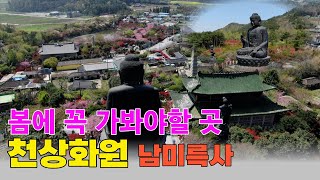 봄에 꼭 가봐야할 사찰 강진 남미륵사 사찰여행/숨이 멎을것 같은 아름다운 사찰 남미륵사/전라도 사찰