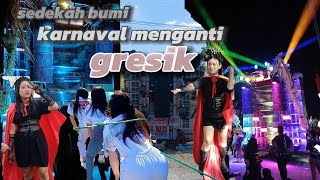 karnaval menganti gresik‼️ sedekah bumi desa menganti gresik 2024 full kejutan