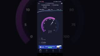 Vi 4G UL Speedtest B1/15Mhz #giganet #speedtest #vi