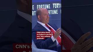 CNN's Brian Stelter on Colbert's Late Show exit: "He's radiated gratitude"