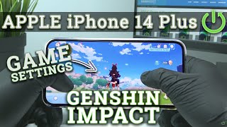 Apple * iPHONE 14 PLUS * - GENSHIN Impact ⚙️| Available Graphics Settings | 60 or 120 FPS?