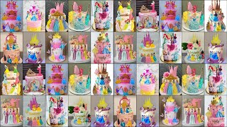 💃💖Beautiful Princess Cake Design For Girl 2024/Disney Princess Cake/Princess Cake/Cake Design