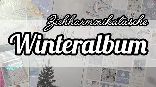 Folio Tutorial* Ziehharmonikatasche* Winter Wonderland Actionblock