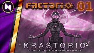 Factorio 0.18 Krastorio 2 | #1 HELPER DRONES | Lets Play