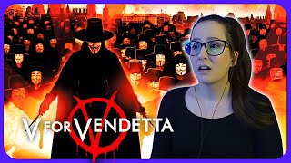 *V FOR VENDETTA* First Time Watching MOVIE REACTION