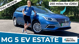 New 2021 MG 5 SW EV electric estate car review – DrivingElectric