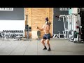 Single Arm DB Hang Power Clean