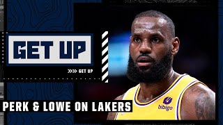 Kendrick Perkins & Zach Lowe on the Lakers odds to miss the play-in tournament | Get Up