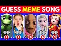 GUESS MEME & WHO'S SINGING🎤🎵🔥| Lay Lay, King Ferran,Salish Matter,MrBeast,Elsa,Kung Fu Panda 4,Tenge