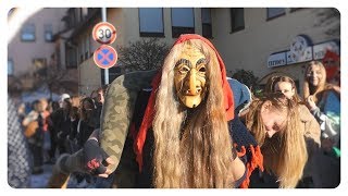 Gechinger Hexen beim Umzug in Ehningen