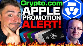 Crypto.com NEW APPLE PRODUCT Promotion! (Is it worth it?)  CRO Coin SET TO EXPLODE +40%