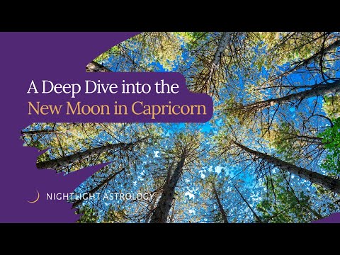 A Deep Dive into the New Moon in Capricorn
