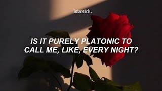 Conan Gray - 'Disaster' Lyrics
