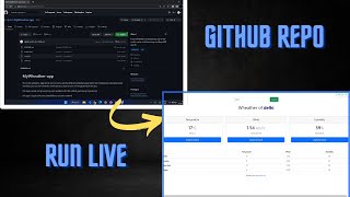 run any github repo and see it LIVE!!!