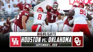 Houston vs. No. 4 Oklahoma Football Highlights (2019) | Stadium