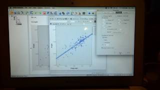 Adding the Best Fit Line or Regression Line to Scatter Plot SPSS