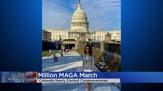 Colorado Congresswoman-Elect Attends 'Million MAGA March \u0026 Rally'