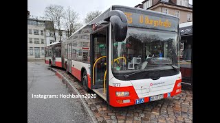 Linie 25 der Hamburger Hochbahn in Echtzeit. ACHTUN!!! UMLEITUNG!!!