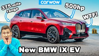 New BMW iX EV - see why it's an UGLY Tesla Model X beater!