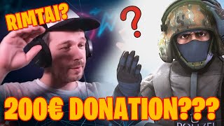 200€ - Donation, Stream Highlights // CS:GO Turnyras // Svarbeuse Dariti #001