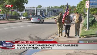 Veterans to complete ruck march from Denver to Colorado Springs