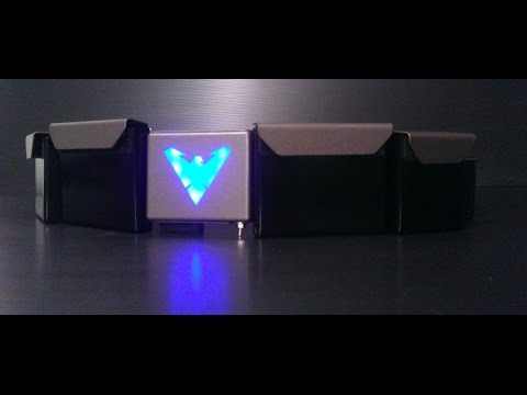 New Nightwing lighted logo belt! Must see! New Nightwing lighted logo belt! Must see!