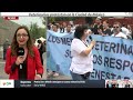 manifestaciones de veterinarios hay concentración en la cámara de diputados