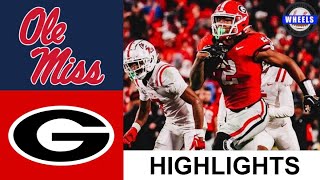 #2 Georgia vs #9 Ole Miss Full Game Highlights | Week 11 | 2023 College Football Highlights