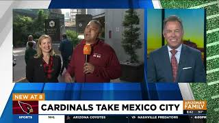 Cardinals prepare to take on 49ers in Mexico City