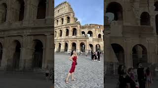 Colosseum of Roma \\the amazing place in the world \\罗马斗兽场\\神奇的古罗马\\电影里血淋淋的人与狮斗，人与虎斗的场面出现在我的脑海！